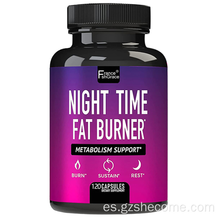 Suplemento de quemador de grasa nocturno para mujeres